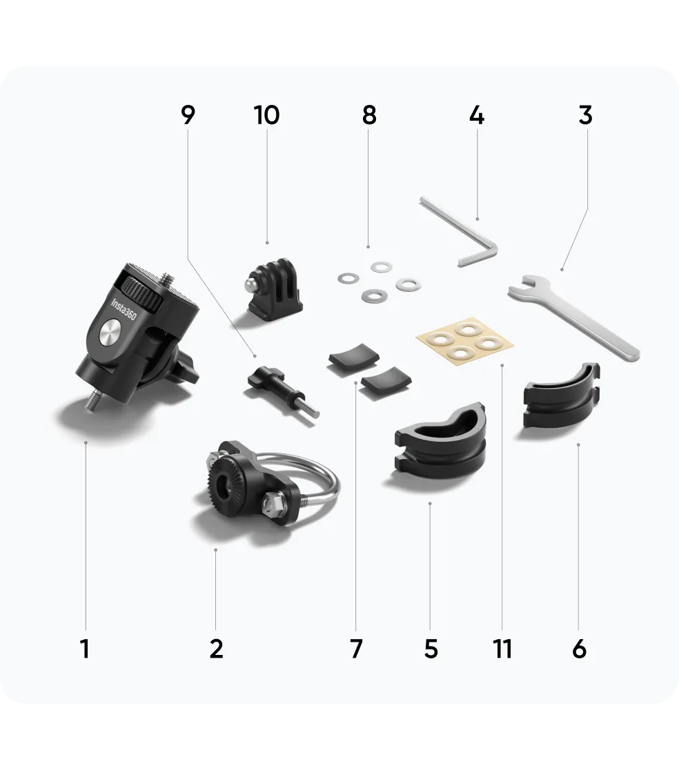 Motorcycle U-Bolt Mount