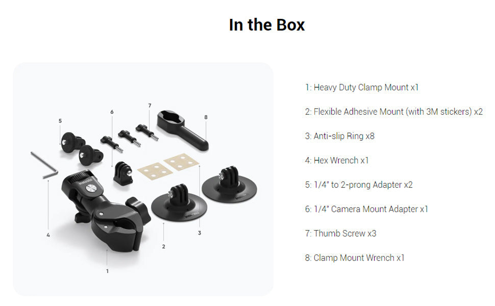 Insta360 X4 Motorbike Bundle